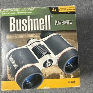 Bushnell 4X30 Power View Binoculars Model # 13-0430